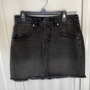 Wild Fable black jean skirt